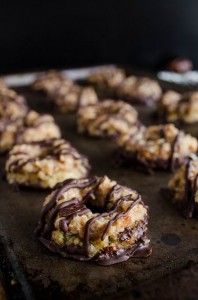 Healthy Samoas Girl Scout Cookies from Chocolate Covered Katie